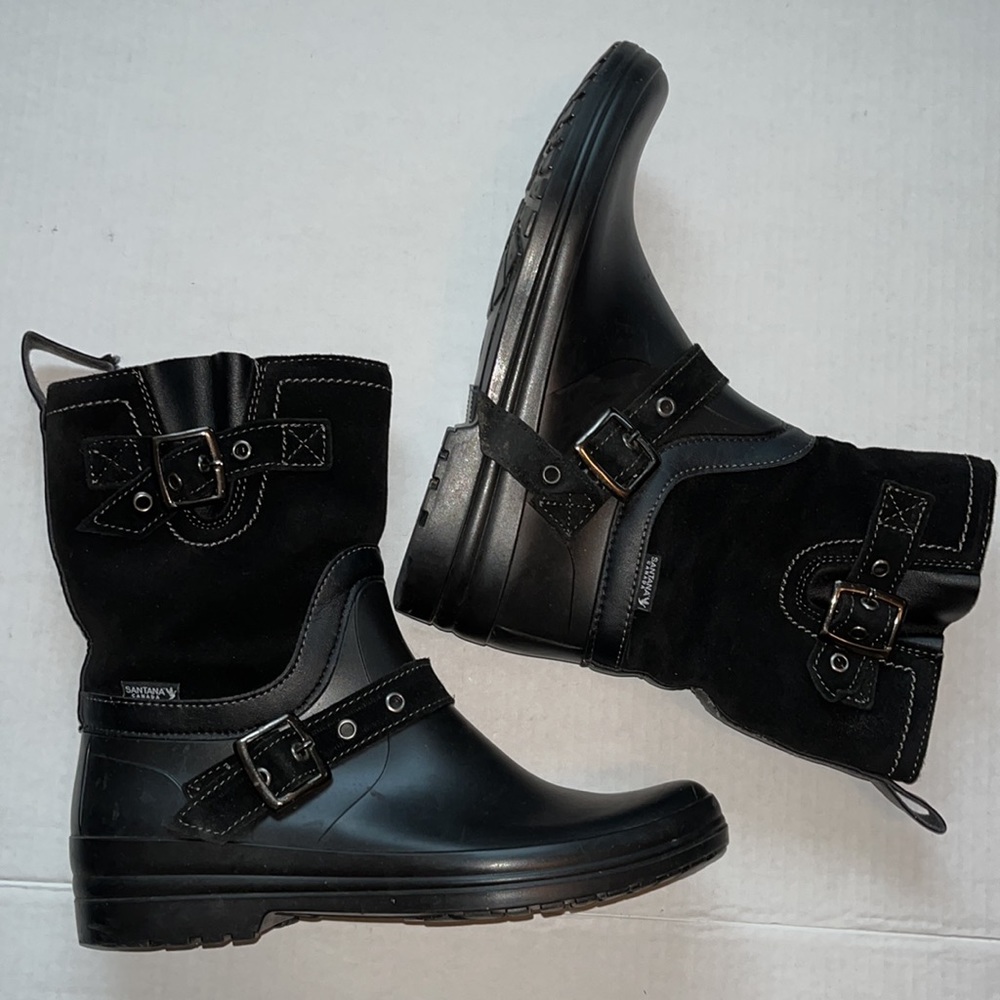 Santana Canada Cayley Rain Boots - Suede - Picture 7 of 8